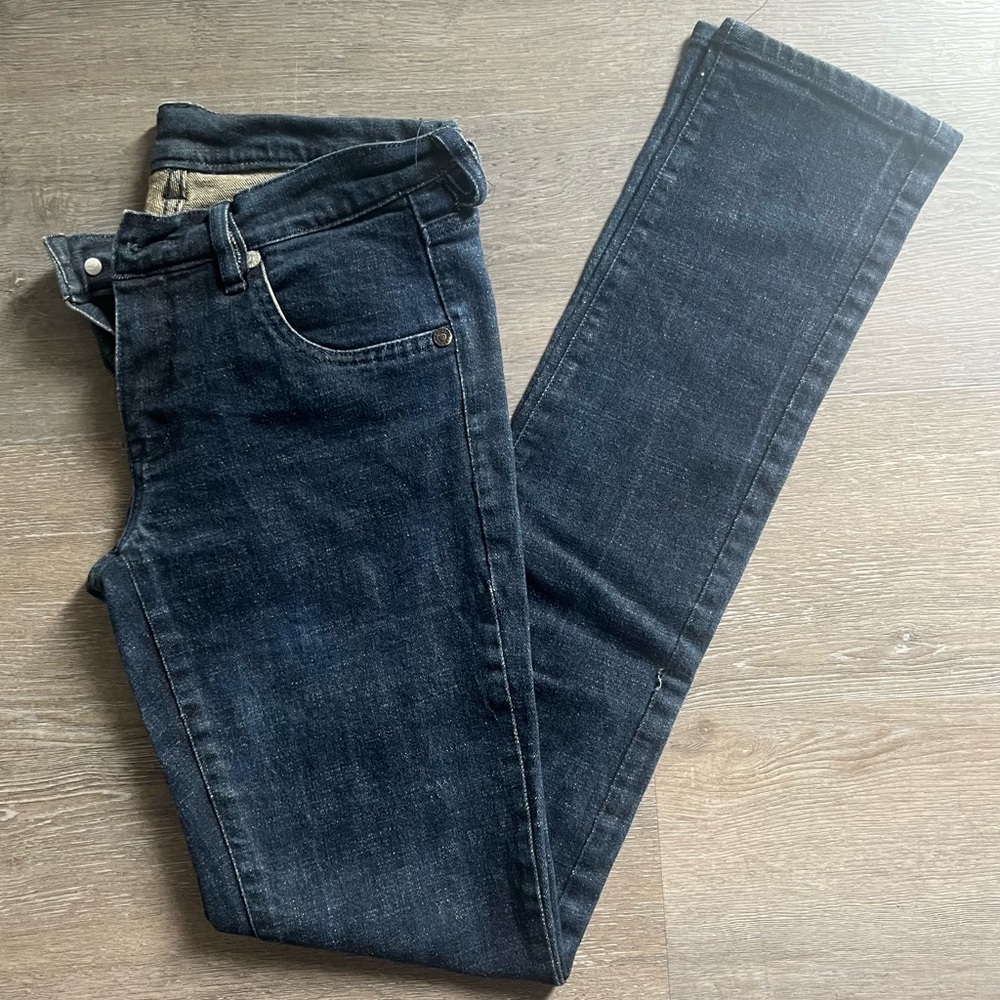 BCBG Max Azria Mia Dark Denim Jeans, Sz 28